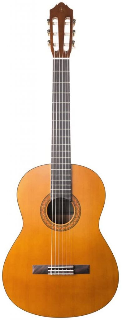 Yamaha C40 II Guitarra Clásica Guitarra 4/4 de madera, 65 cm 25 9/16”, 6 cuerdas de nylon, Color Natural
