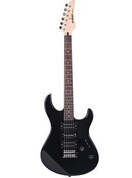 Yamaha ERG121UBL - Guitarra eléctrica con funda y cable, color negro