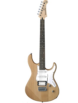 Yamaha Pacifica 112V, Guitarra eléctrica para principiantes y más, con un diseño elegante y sonido muy versátil gracias a su configuración de sonidos, color yellow natural satin vintage